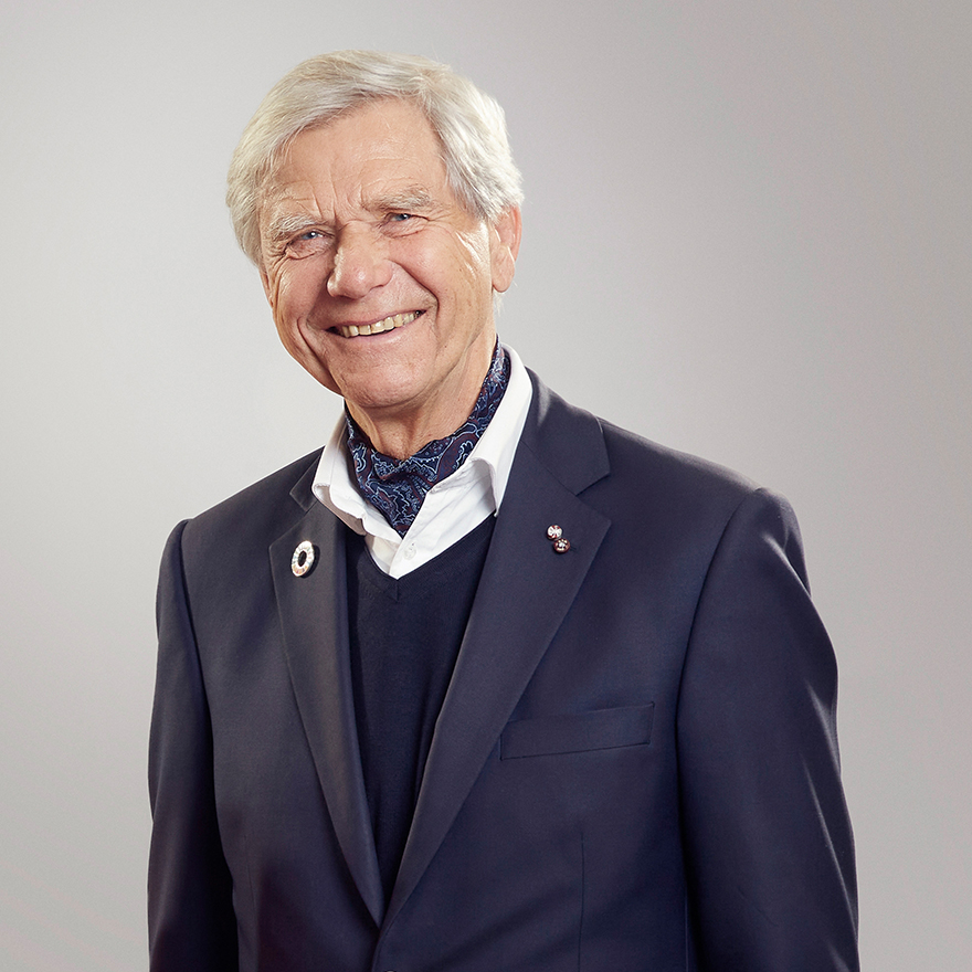 A headshot of Hermann Hauser.