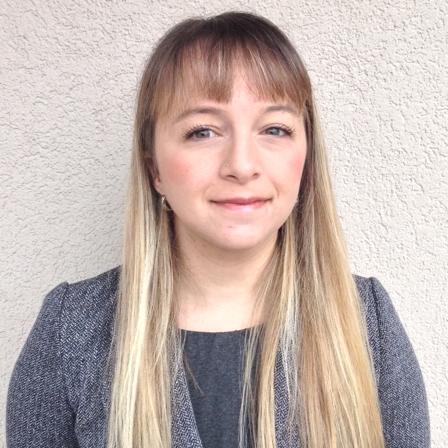 A headshot of Sabine Hauert, professor of swarm engineering in the School of Engineering, Mathematics and Technology at the University of Bristol.