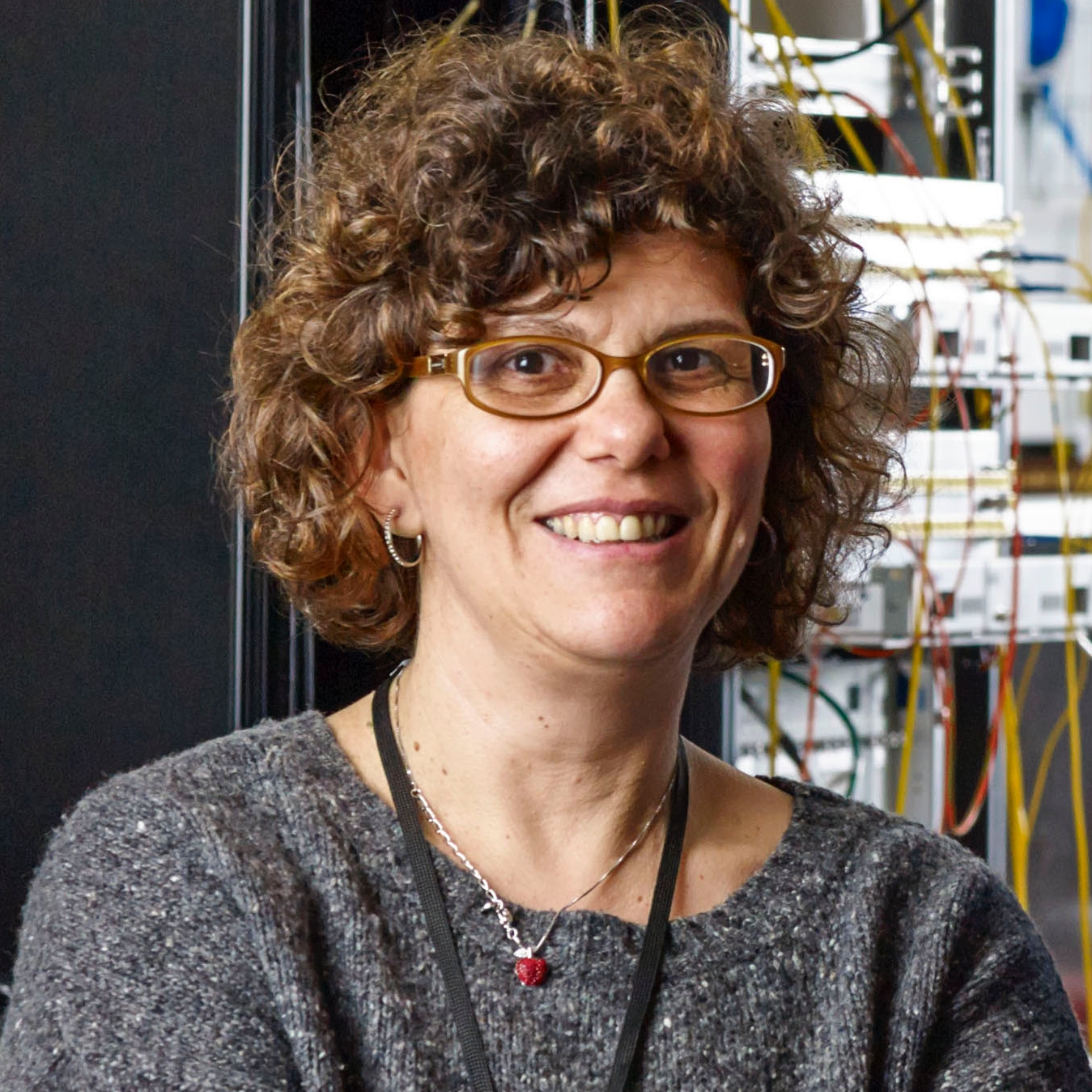 A headshot of Professor Dimitra Simeonidou, director of Bristol’s Smart Internet Lab