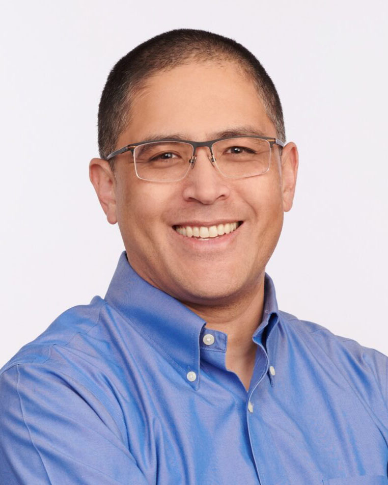 A headshot of Justin Ging, chief product officer at Atom Computing.