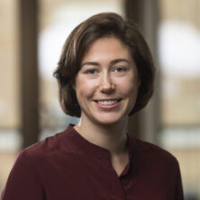 A headshot of Sophie Winwood, operating partner at Foxe Capital