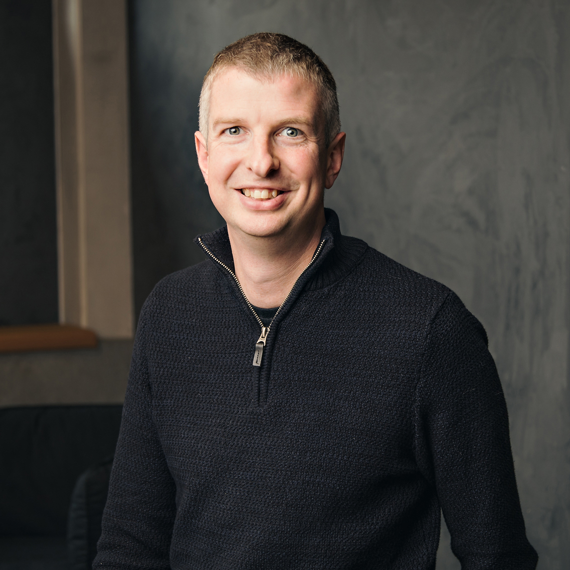 A headshot of David Grimm, partner at Albion VC