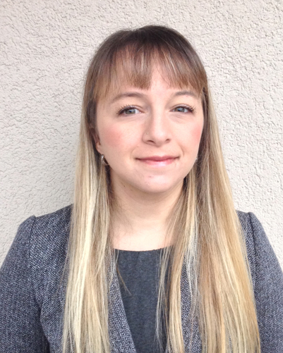 A headshot of Sabine Hauert, Professor of Swarm Engineering at the University of Bristol