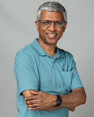 A headshot of Ranjith Divigalpitiya, chief science officer at HydroGraph.