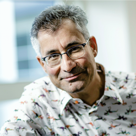 A headshot of Rupert Baines, serial entrepreneur and former CEO of UltraSoC.