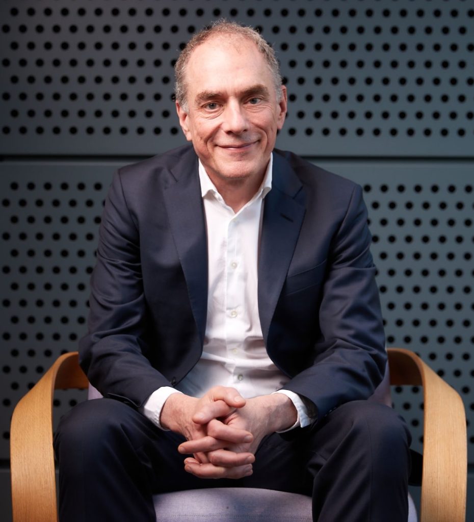 A headshot of Stuart Woods, chief strategy officer and head of Innovation and Partnerships at the Novo Nordisk Foundation Quantum Computing Programme.