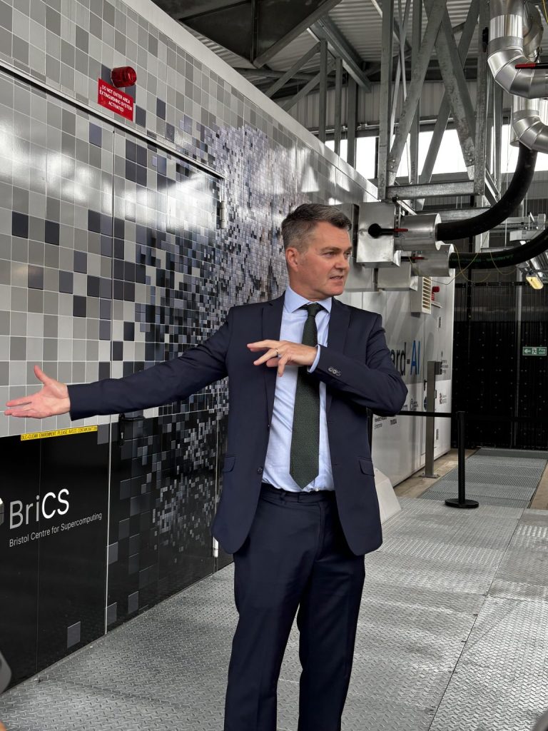 Simon McIntosh-Smith, director of the Bristol Centre for Supercomputing.