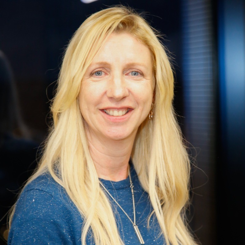 A headshot of Clare Johnson, capability lead for cyber and networks at ITSUS Consulting.