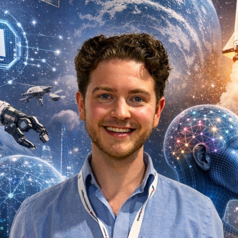 A headshot of Rory Daniels.